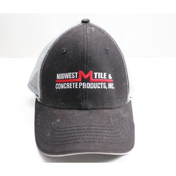 Midwest Tile and Concrete Products Black‎ Cap Hat - Picture 1 of 4